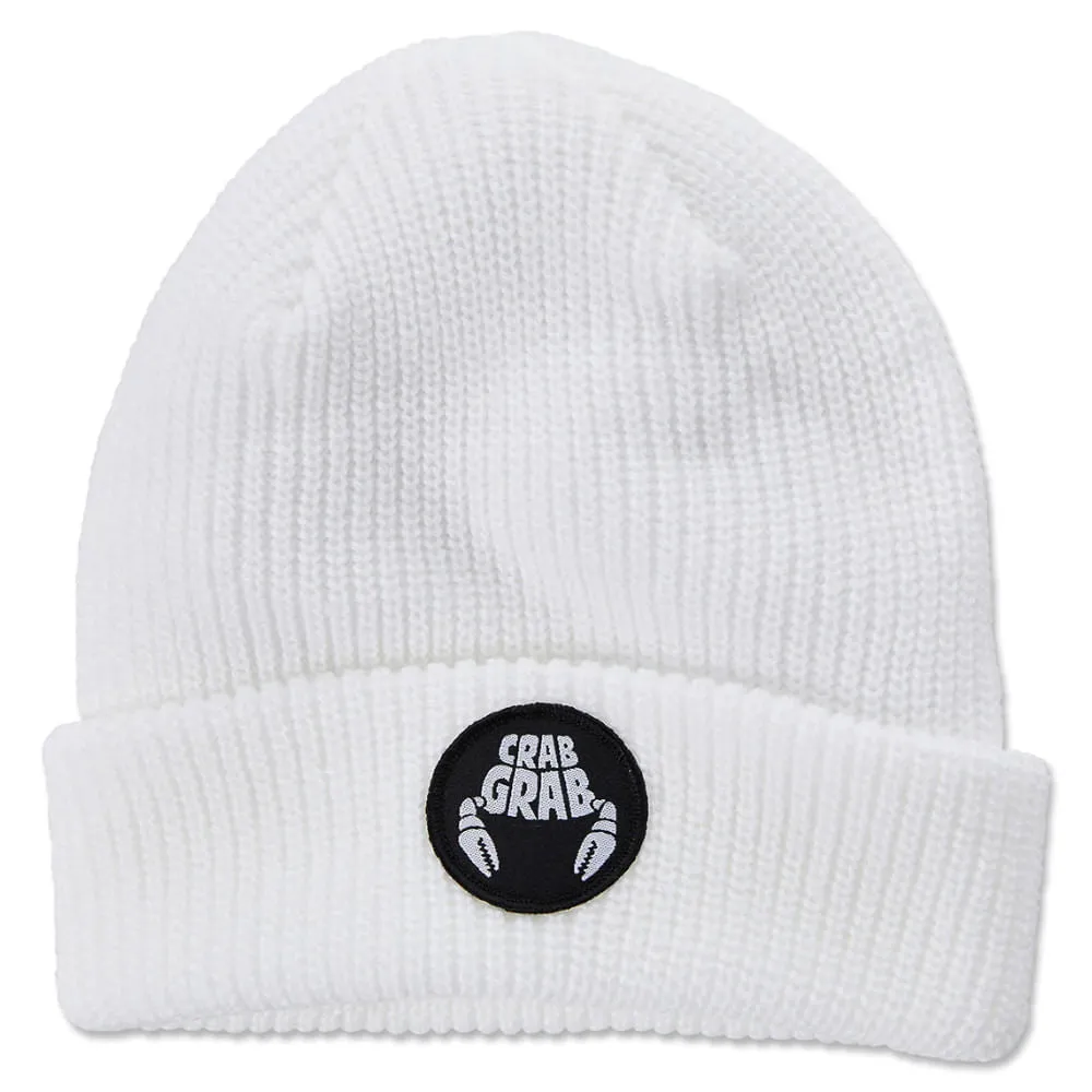 Crab Grab Circle Patch Beanie