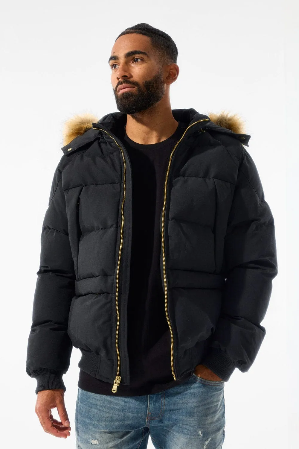 Cross Bay Bomber Jacket (Black)