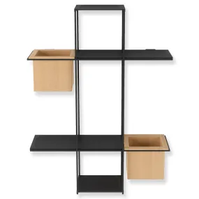 Cubist Multi Shelf Wall Display