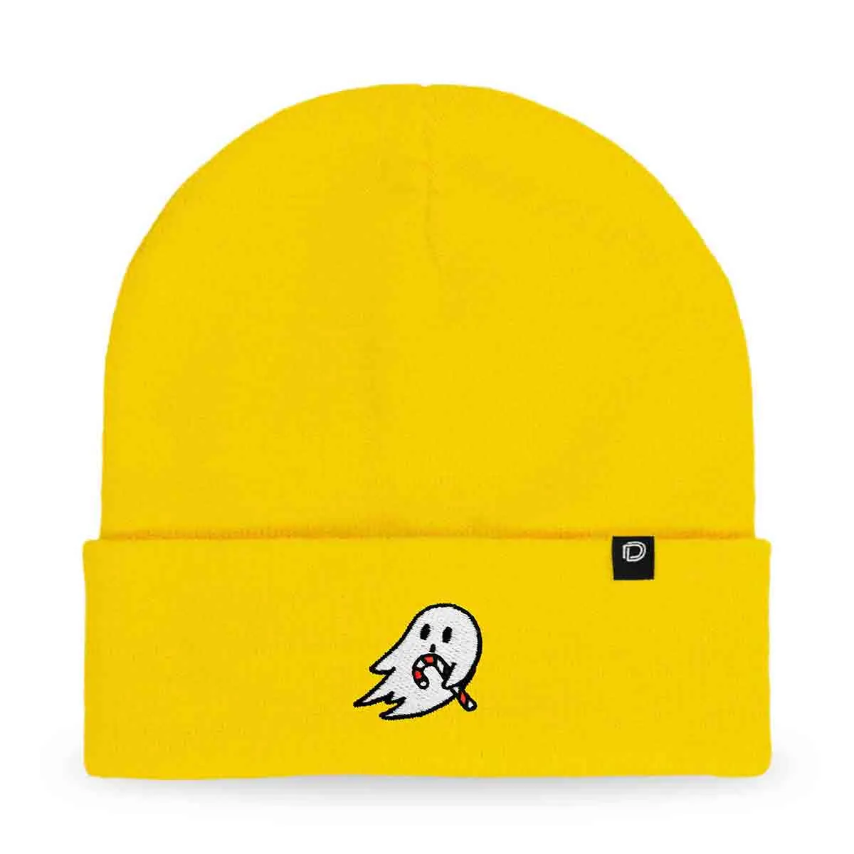 Dalix Candy Cane Ghost Beanie