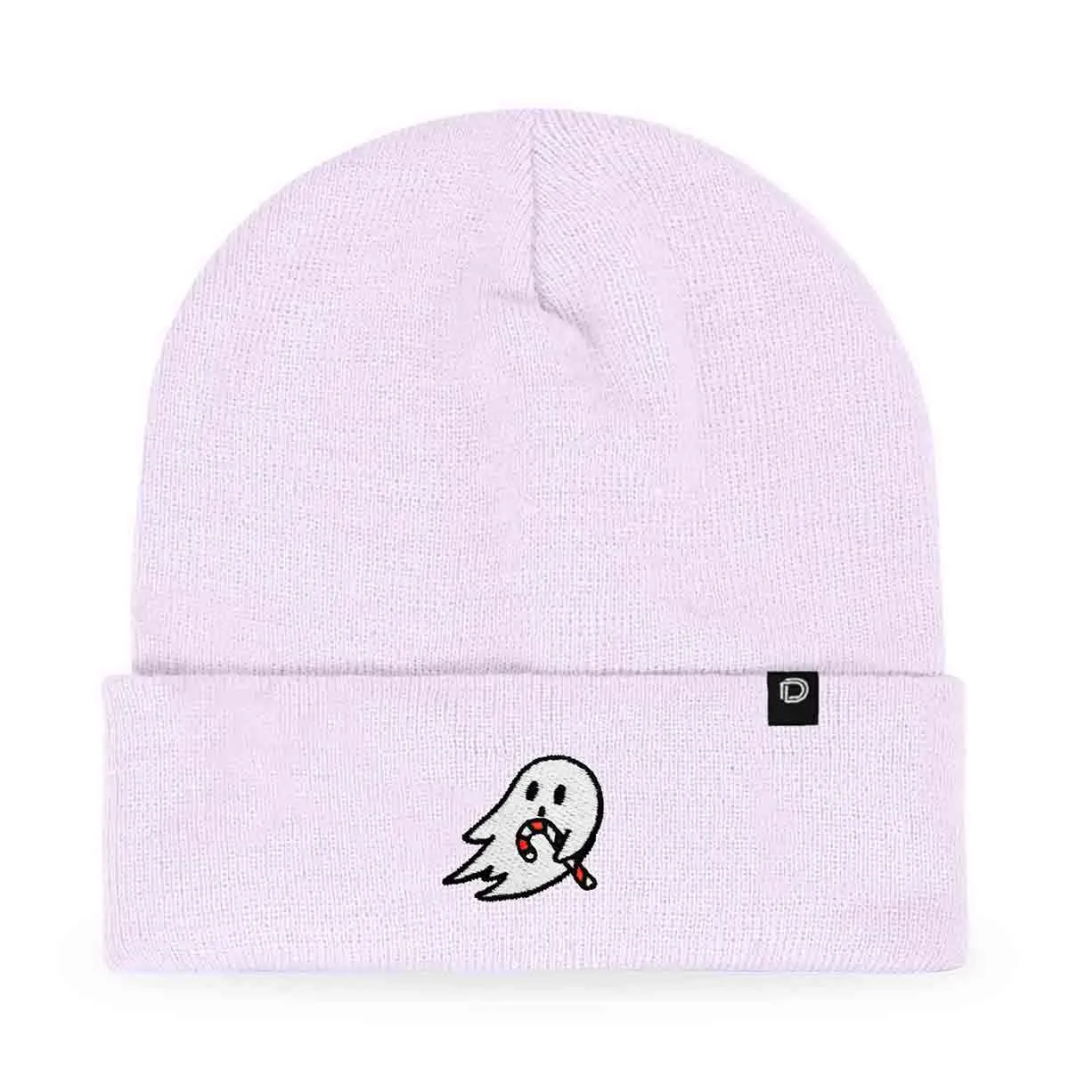 Dalix Candy Cane Ghost Beanie