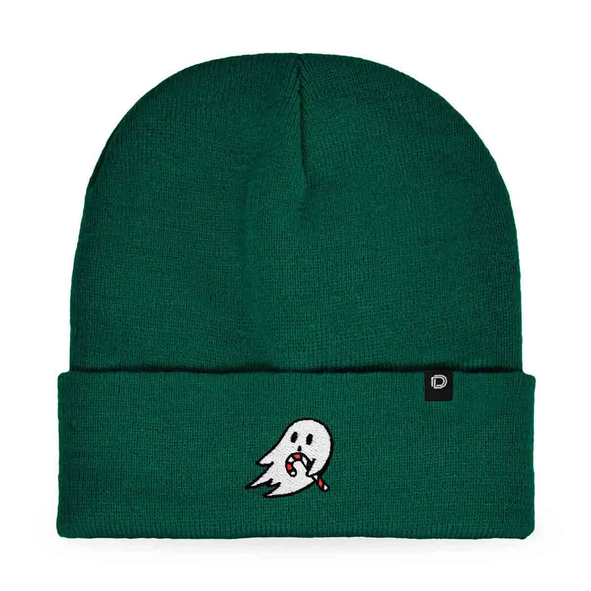 Dalix Candy Cane Ghost Beanie