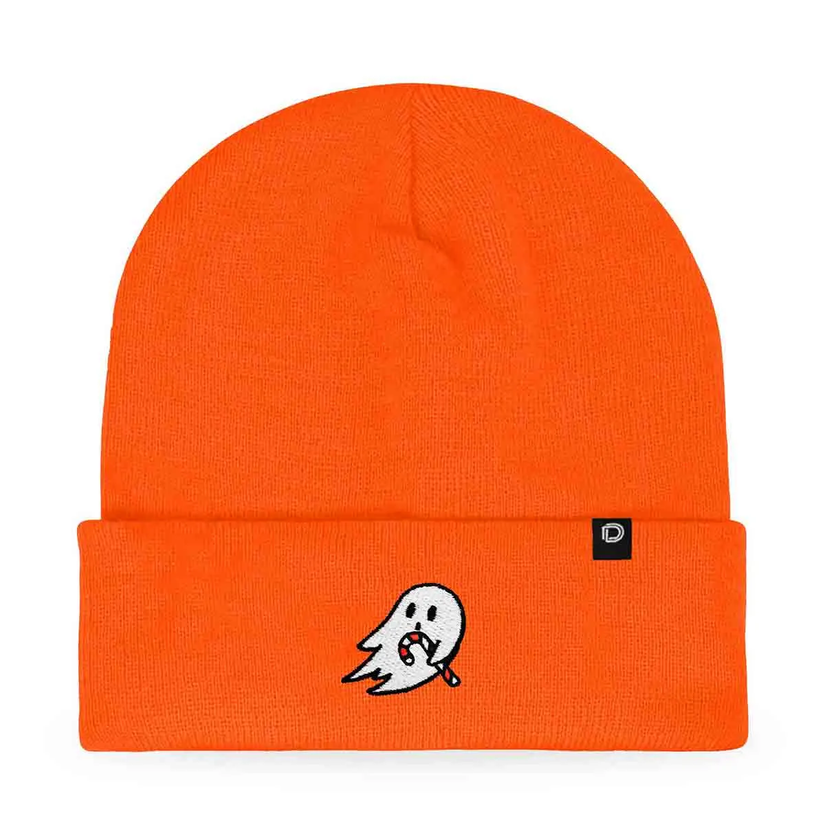 Dalix Candy Cane Ghost Beanie