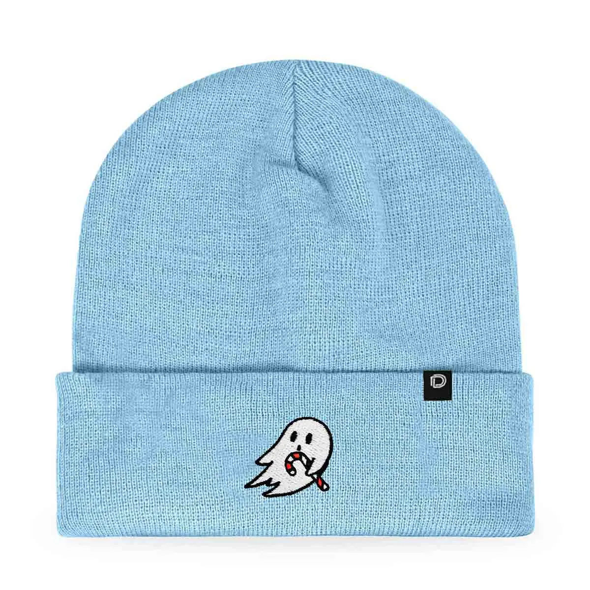 Dalix Candy Cane Ghost Beanie