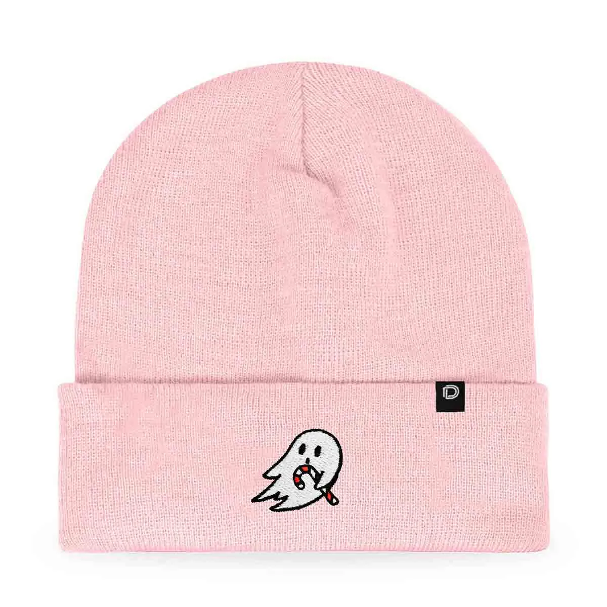 Dalix Candy Cane Ghost Beanie