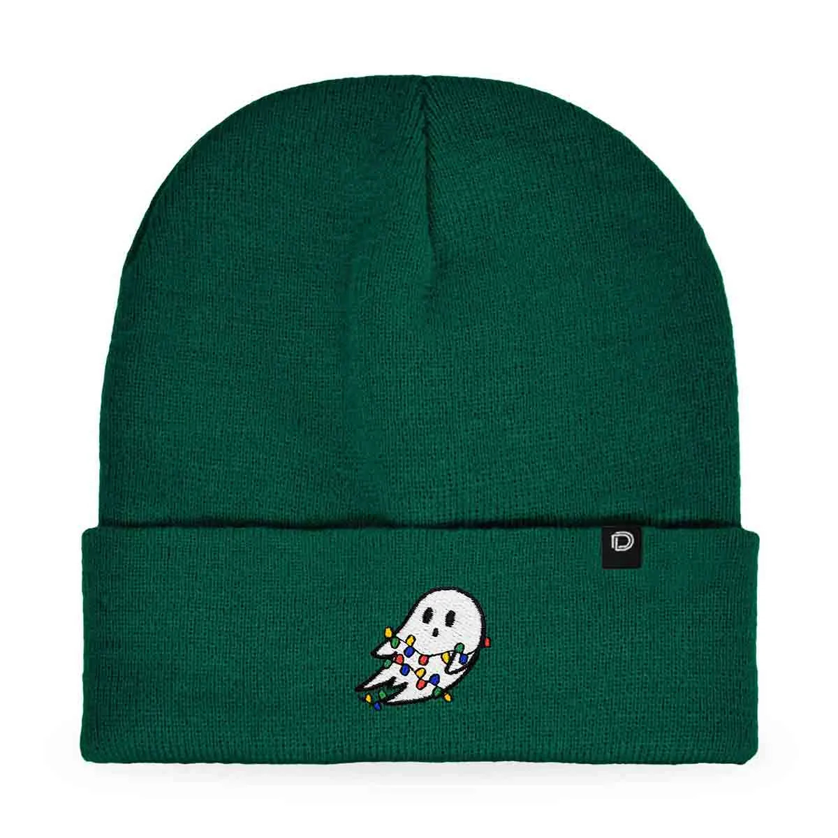 Dalix Christmas Lights Ghost Beanie