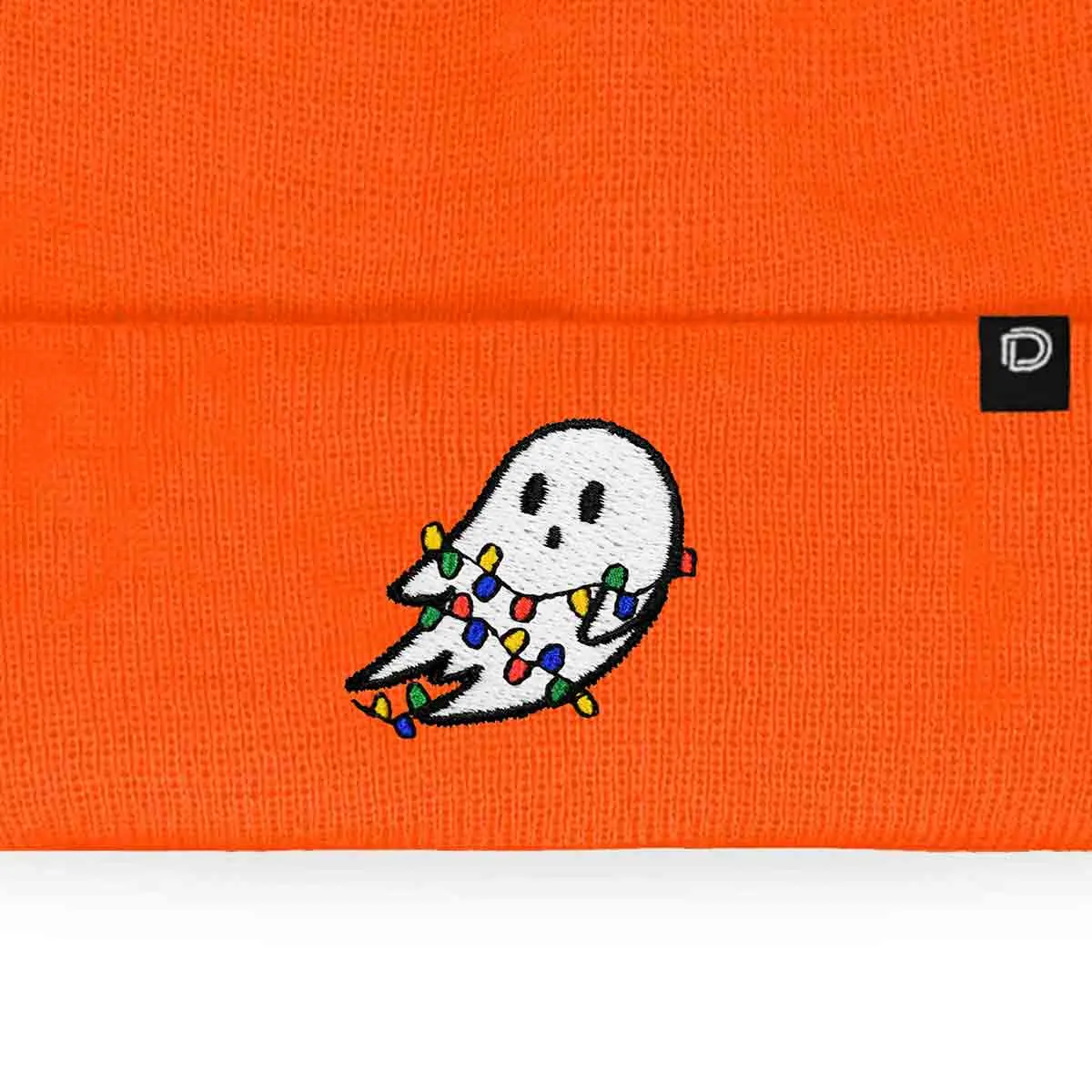 Dalix Christmas Lights Ghost Beanie