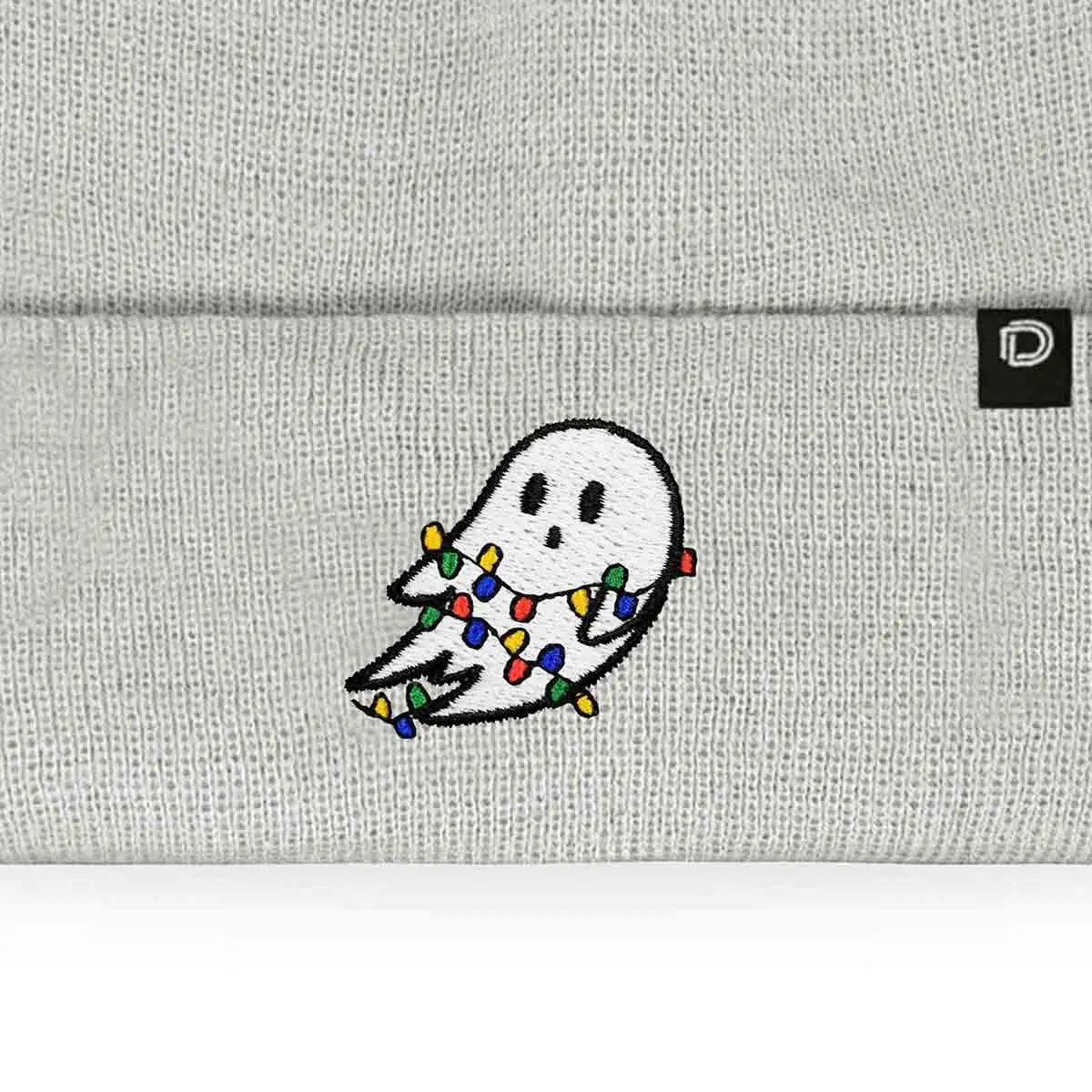 Dalix Christmas Lights Ghost Beanie