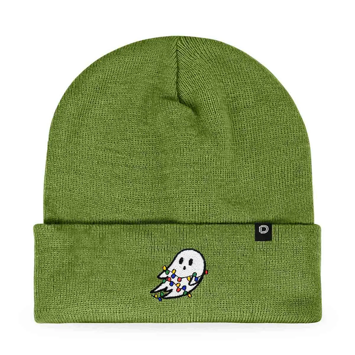 Dalix Christmas Lights Ghost Beanie