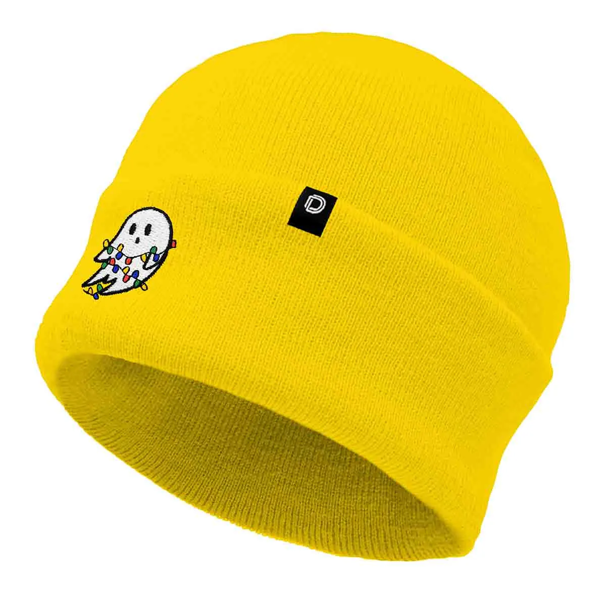 Dalix Christmas Lights Ghost Beanie