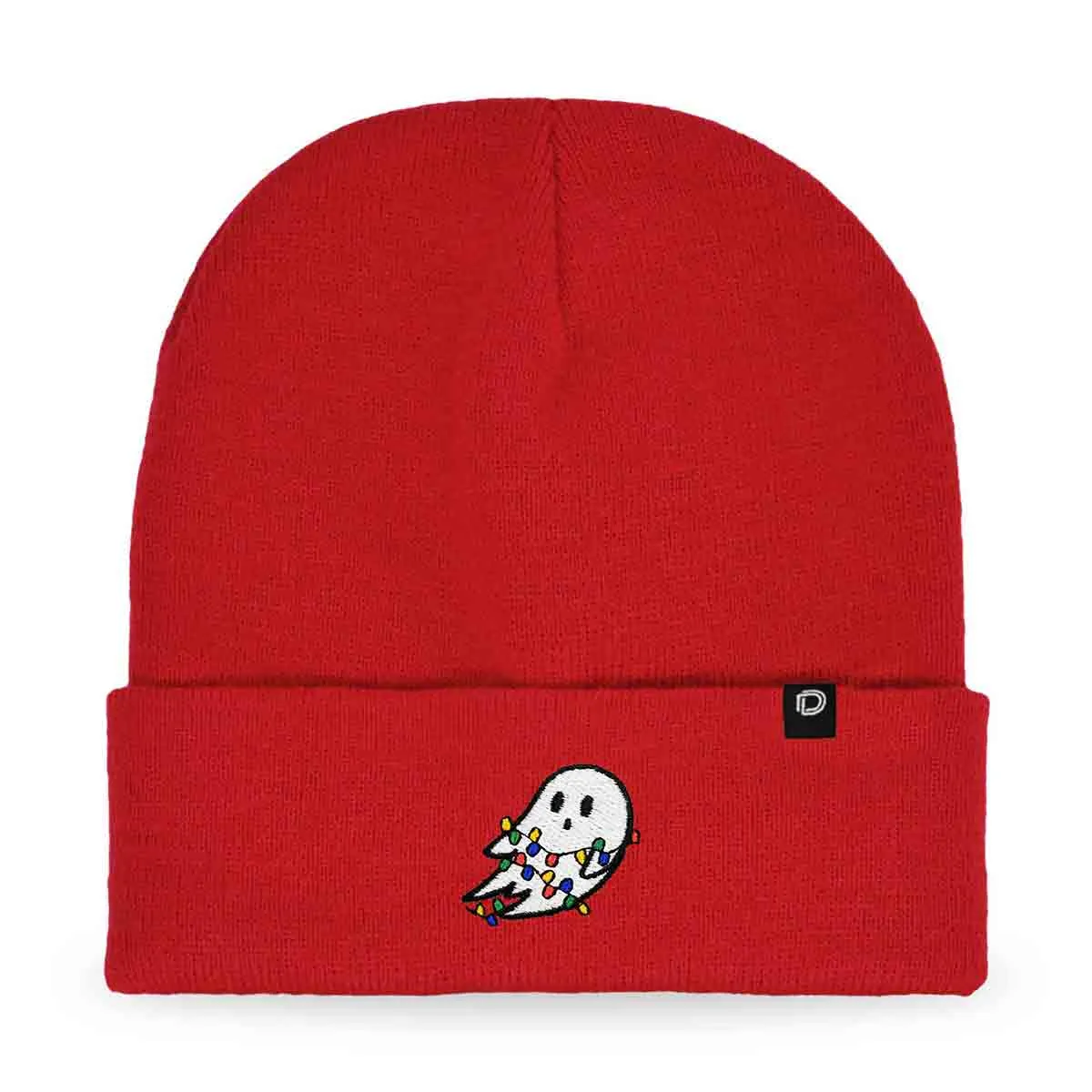 Dalix Christmas Lights Ghost Beanie