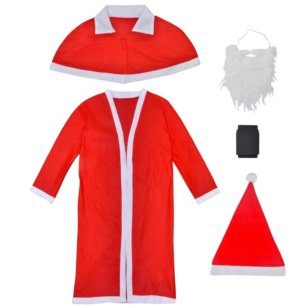 Deluxe Santa Claus Christmas Costume Robe Set - Transform into Santa, Spread Holiday Cheer!