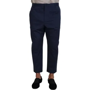 Dolce & Gabbana Chic Cropped Wool-Blend Trousers