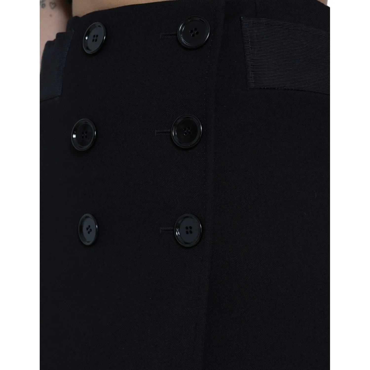 Dolce & Gabbana Elegant High-Waist A-Line Mini Skirt