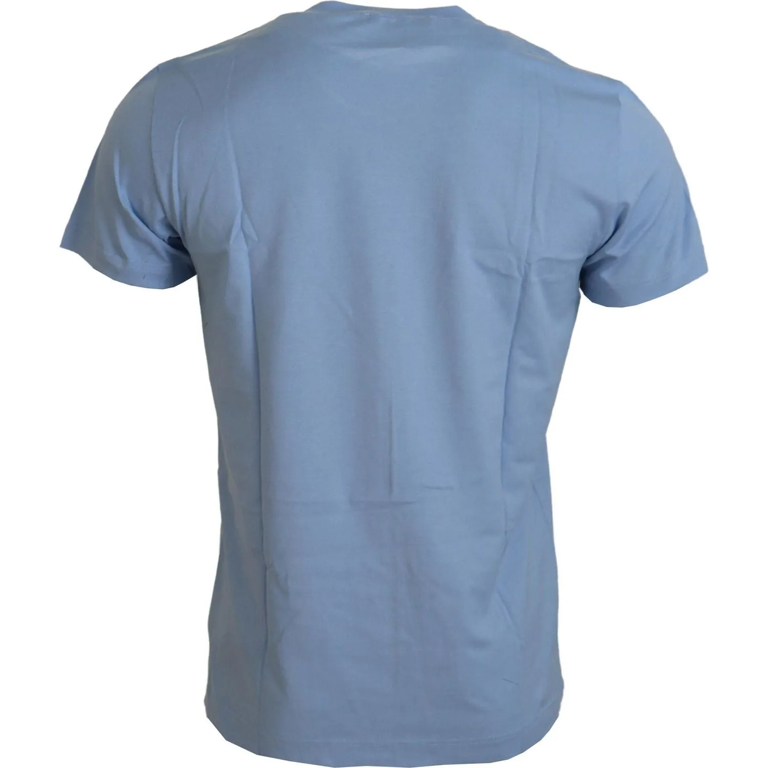 Dolce & Gabbana Elegant Light Blue Cotton Tee