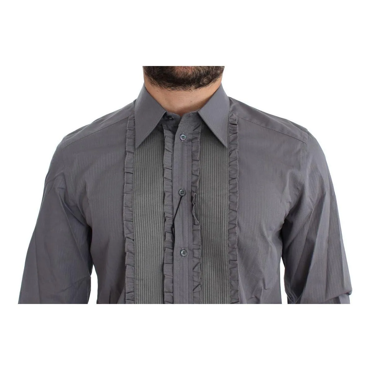 Dolce & Gabbana Elegant Slim Fit Cotton Dress Shirt