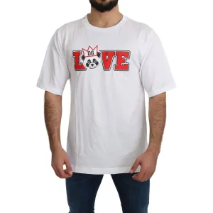 Dolce & Gabbana Panda Love Slim Fit Crewneck Tee