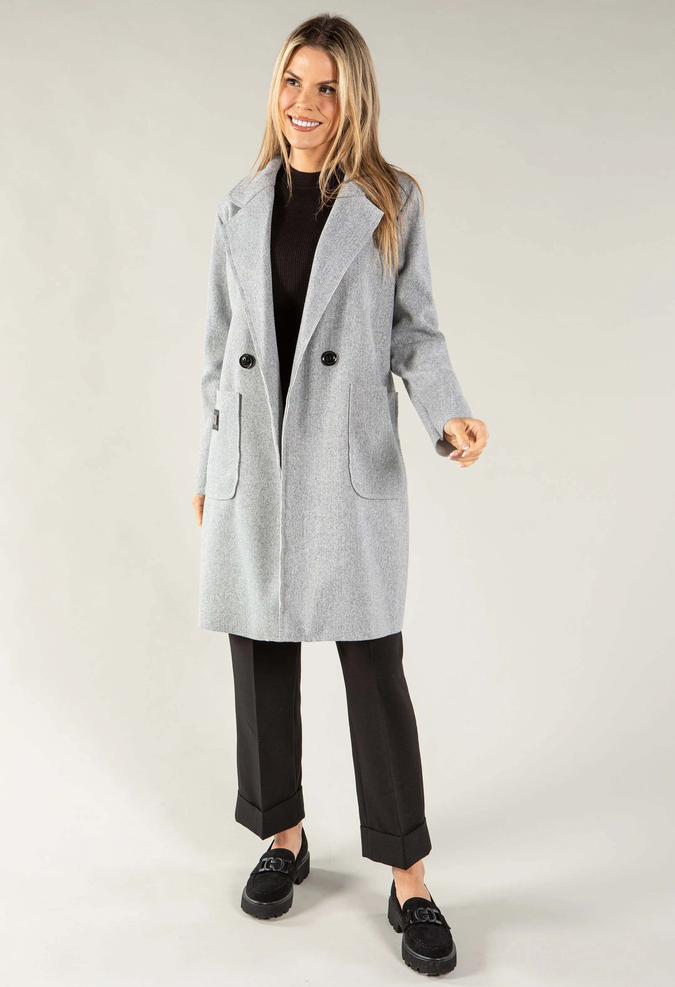 Double Breasted Tailored Coat