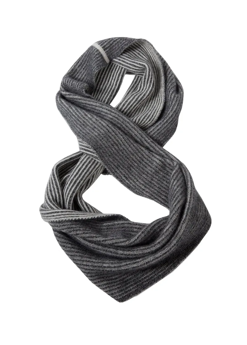 Doubled Sided Ribbed Infinity Scarf