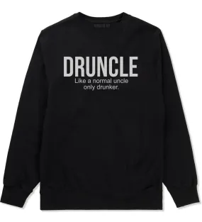 Druncle Funny Uncle Party Mens Crewneck Sweatshirt