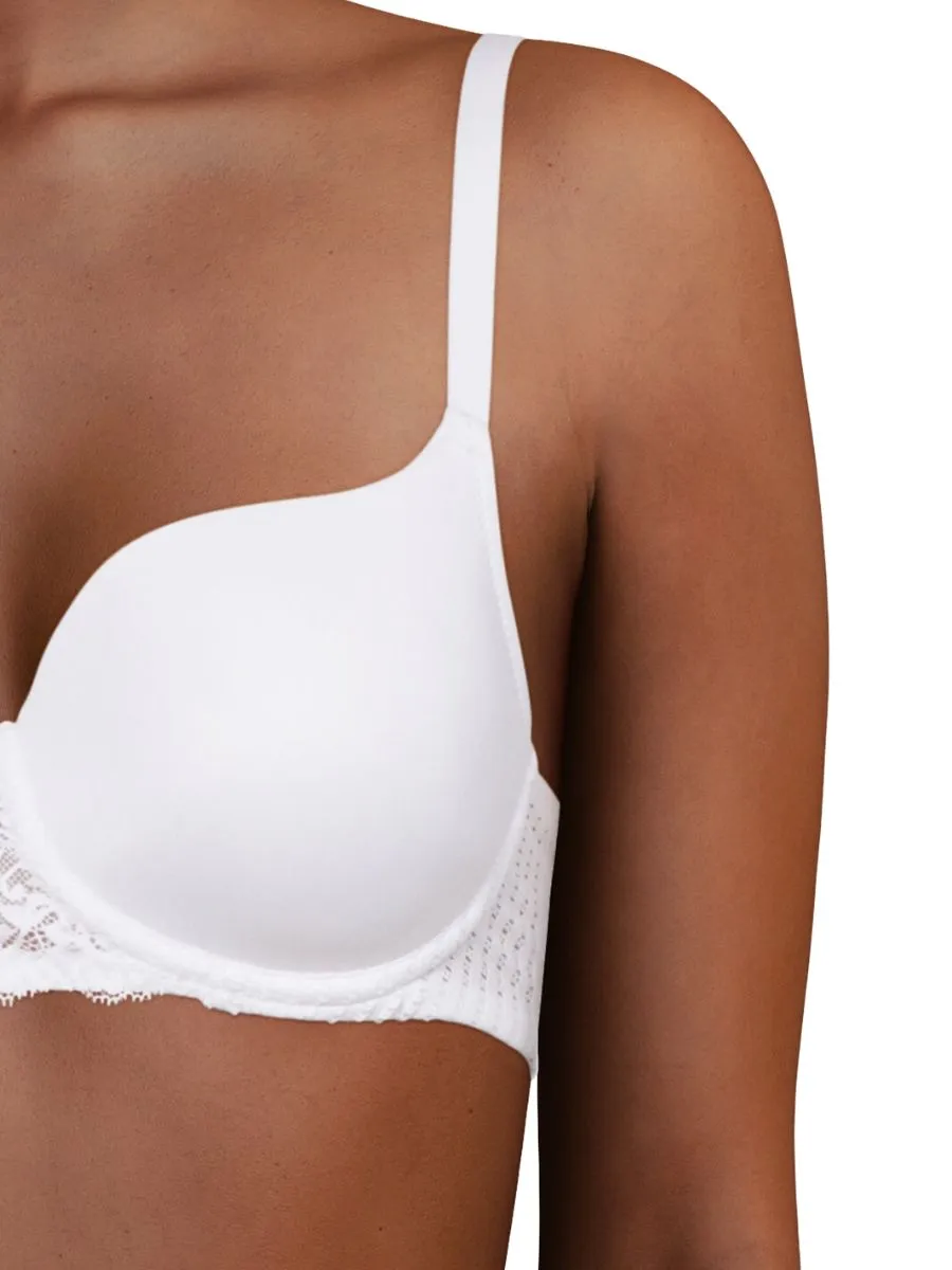 Easy Feel Marilyn Covering T-Shirt Bra - White