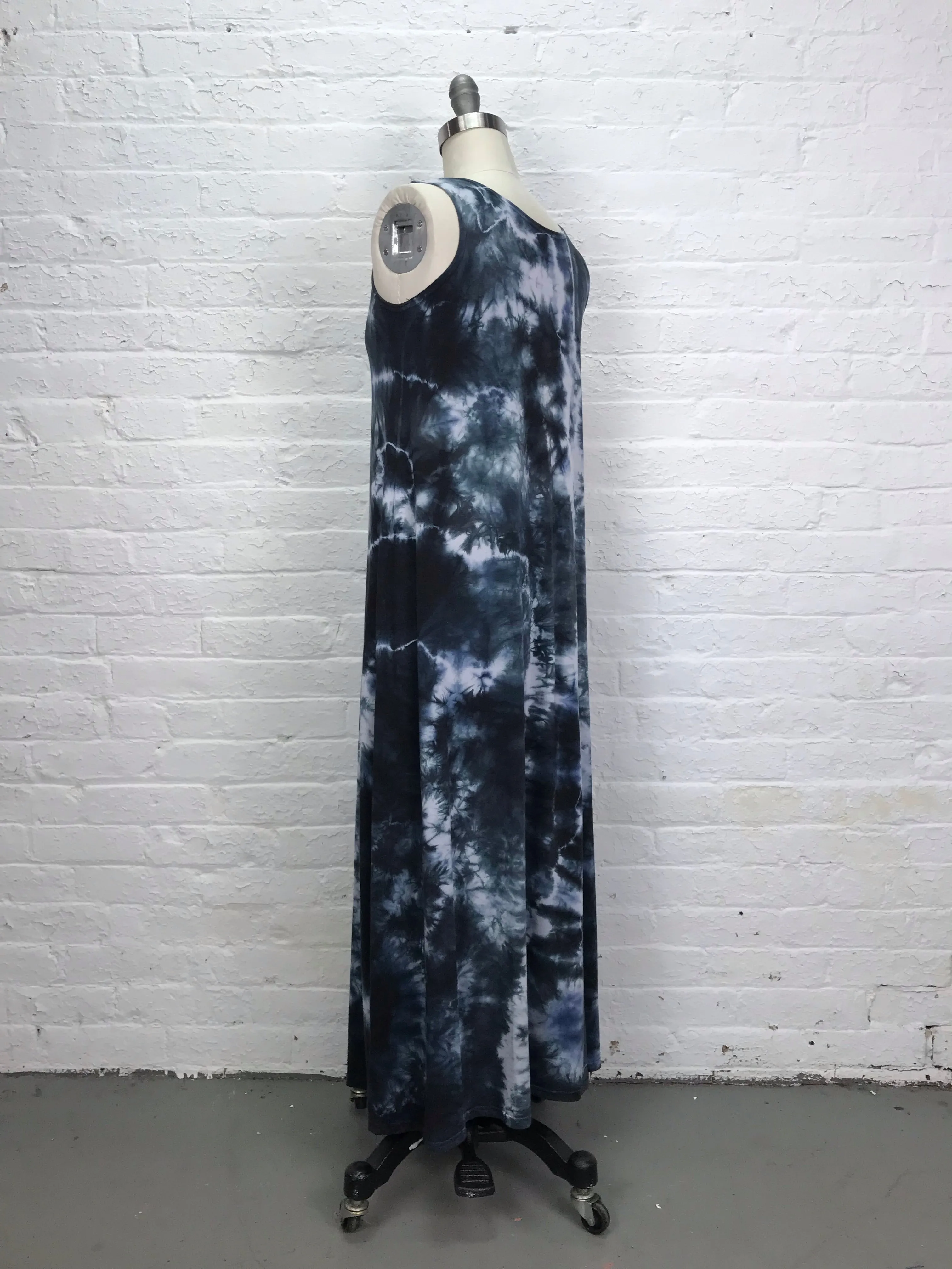 EILEEN MAXI TANK DRESS in Moon Shadow Tangle