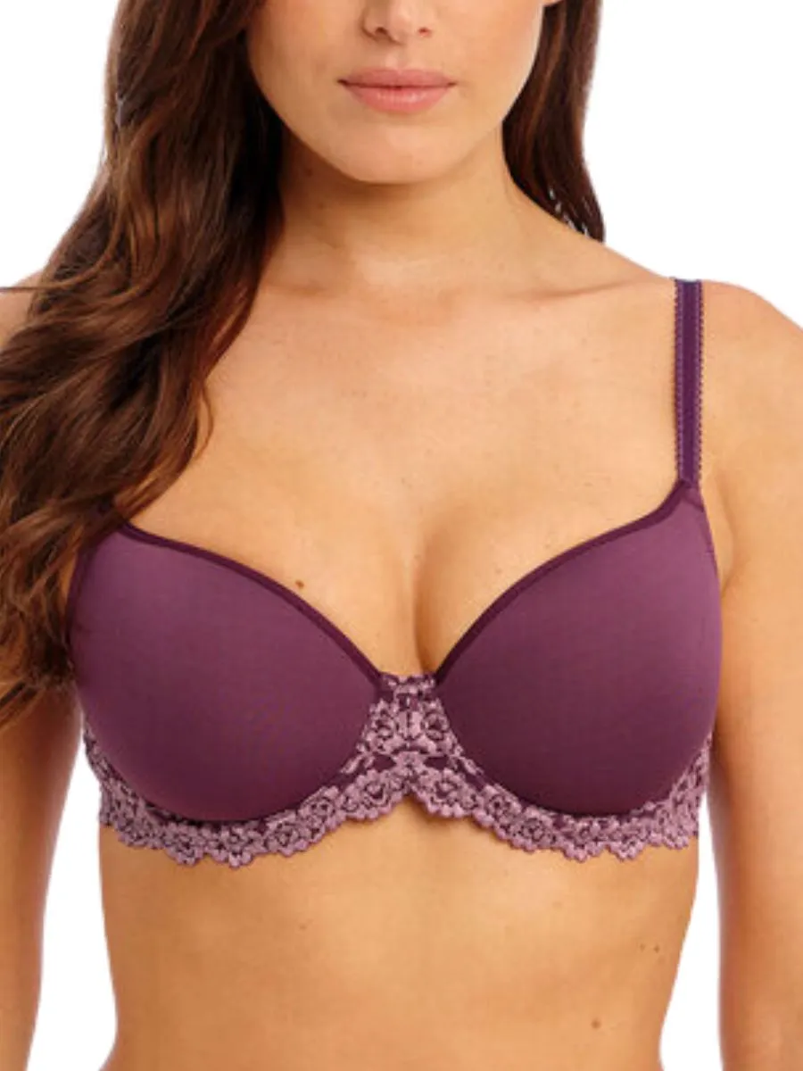 Embrace Lace Contour Bra - Italian Plum/Valerian