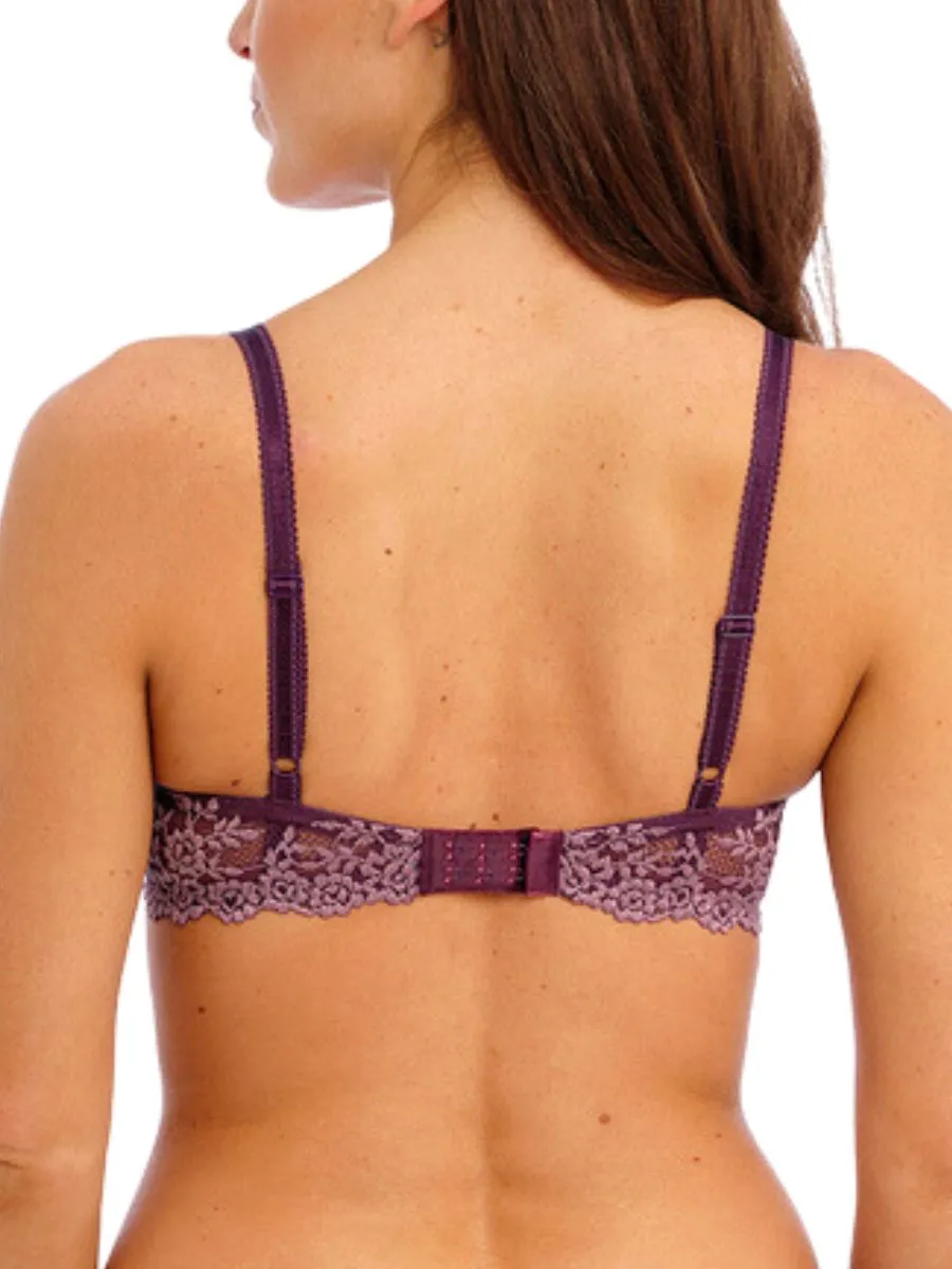 Embrace Lace Contour Bra - Italian Plum/Valerian