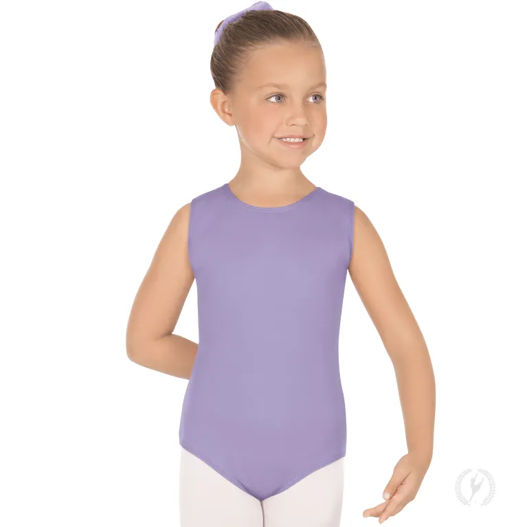 Eurotard 1089 Girls Tank Leotard with Cotton Lycra®