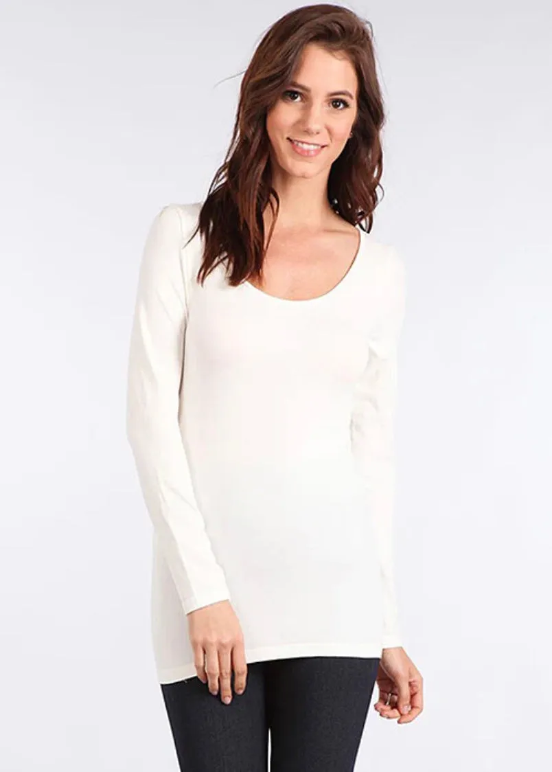 Everyday Fave Long Sleeve Knit Top - Made in USA