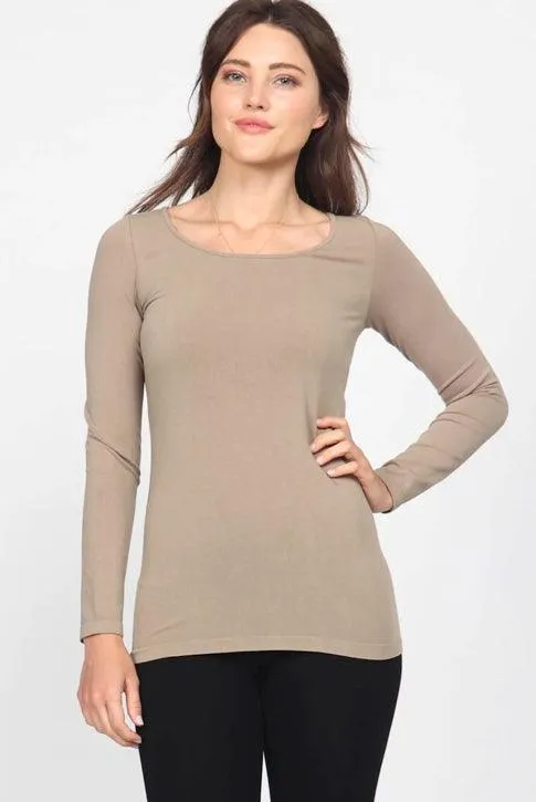 Everyday Fave Long Sleeve Knit Top - Made in USA