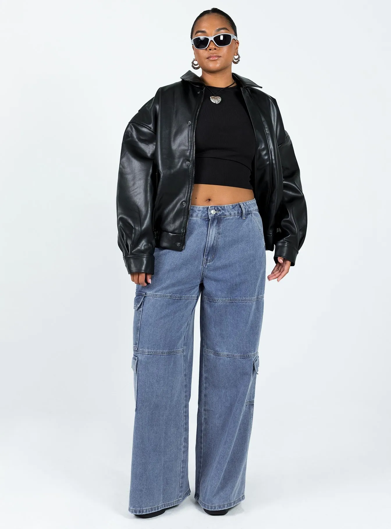 Fashionkova Kenny Bomber Jet Black