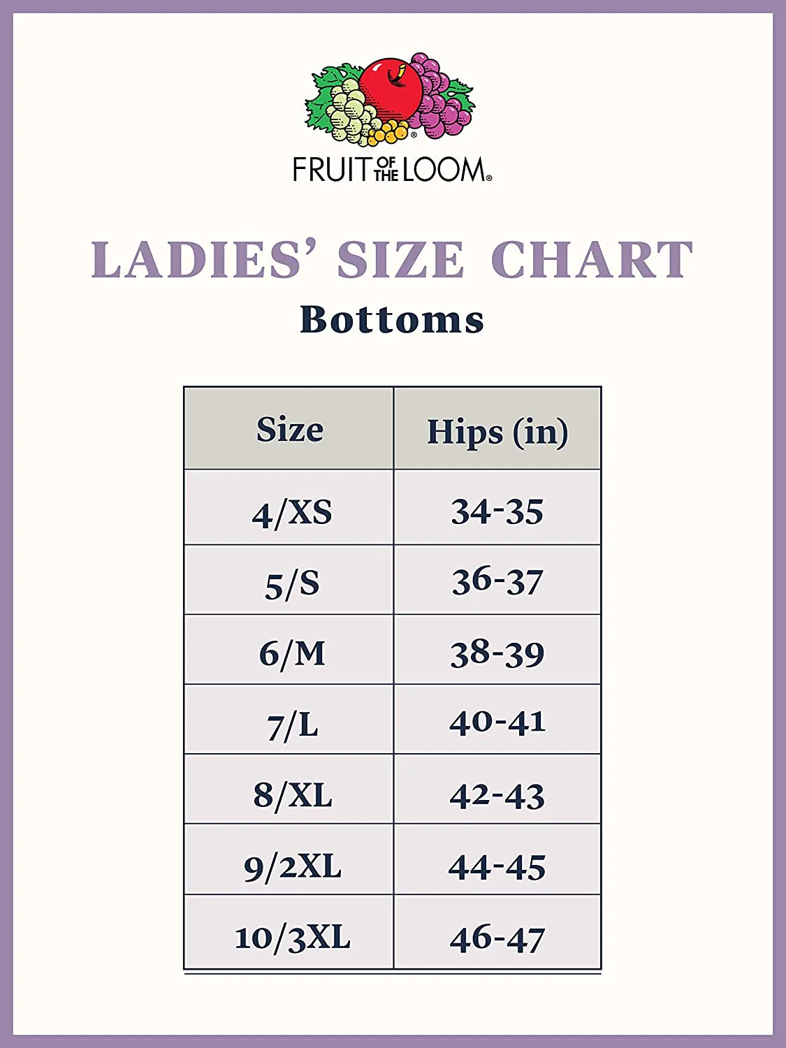 Fruit of the Loom Women's Underwear Microfiber Panties (Regular & Plus Size)