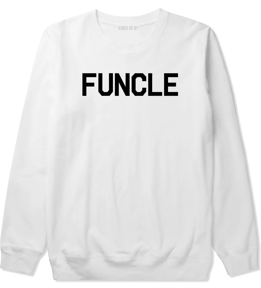 Funcle Fun Funny Uncle Mens Crewneck Sweatshirt