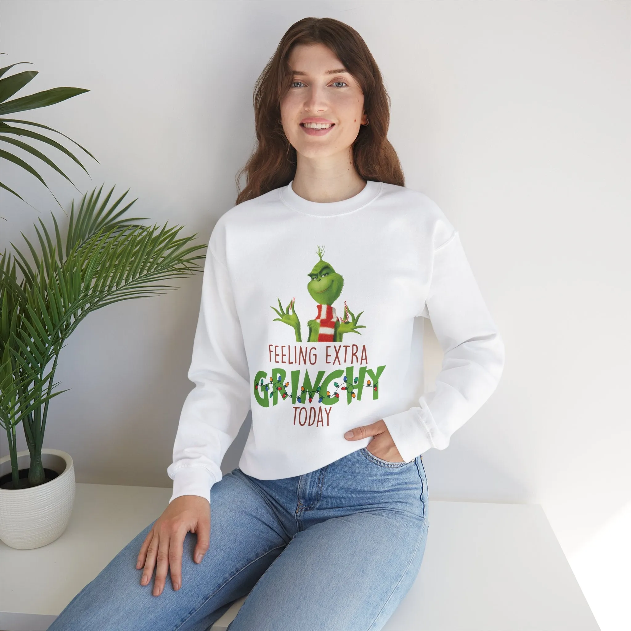 Grinchy Crewneck Sweatshirt