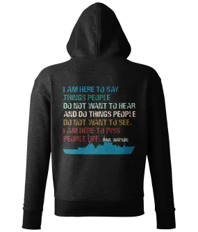 'Here To P*** People Off'  Unisex Hoodie