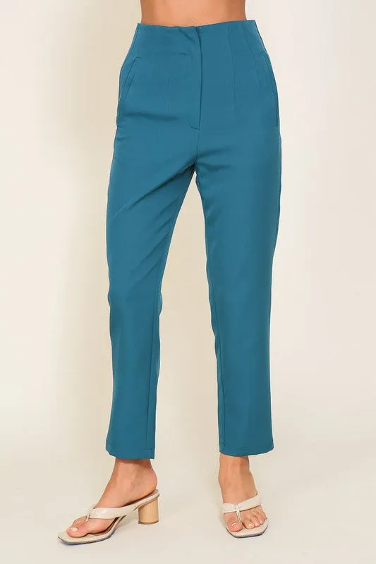 High Waisted Dressy Pants With Pockets