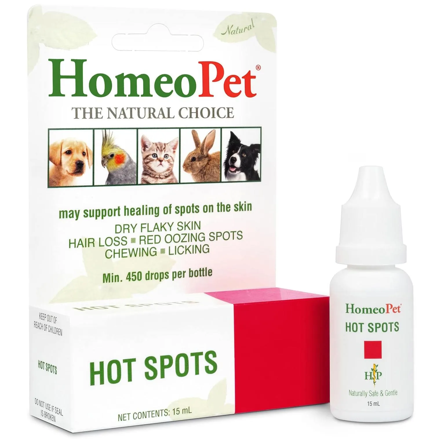 HomeoPet Hot Spots, 15 mL