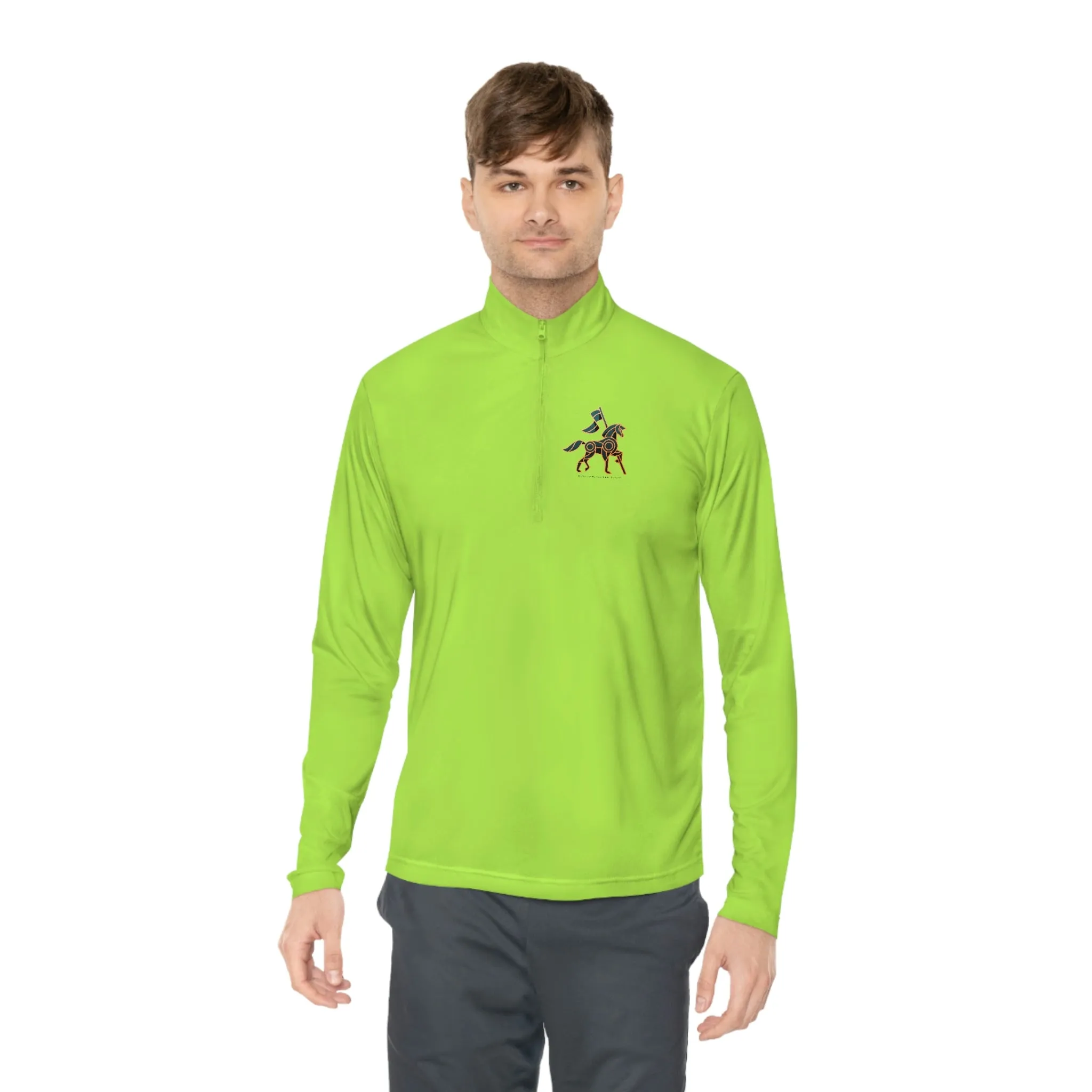 Horse Lover Hooves POD Unisex Quarter-Zip Pullover