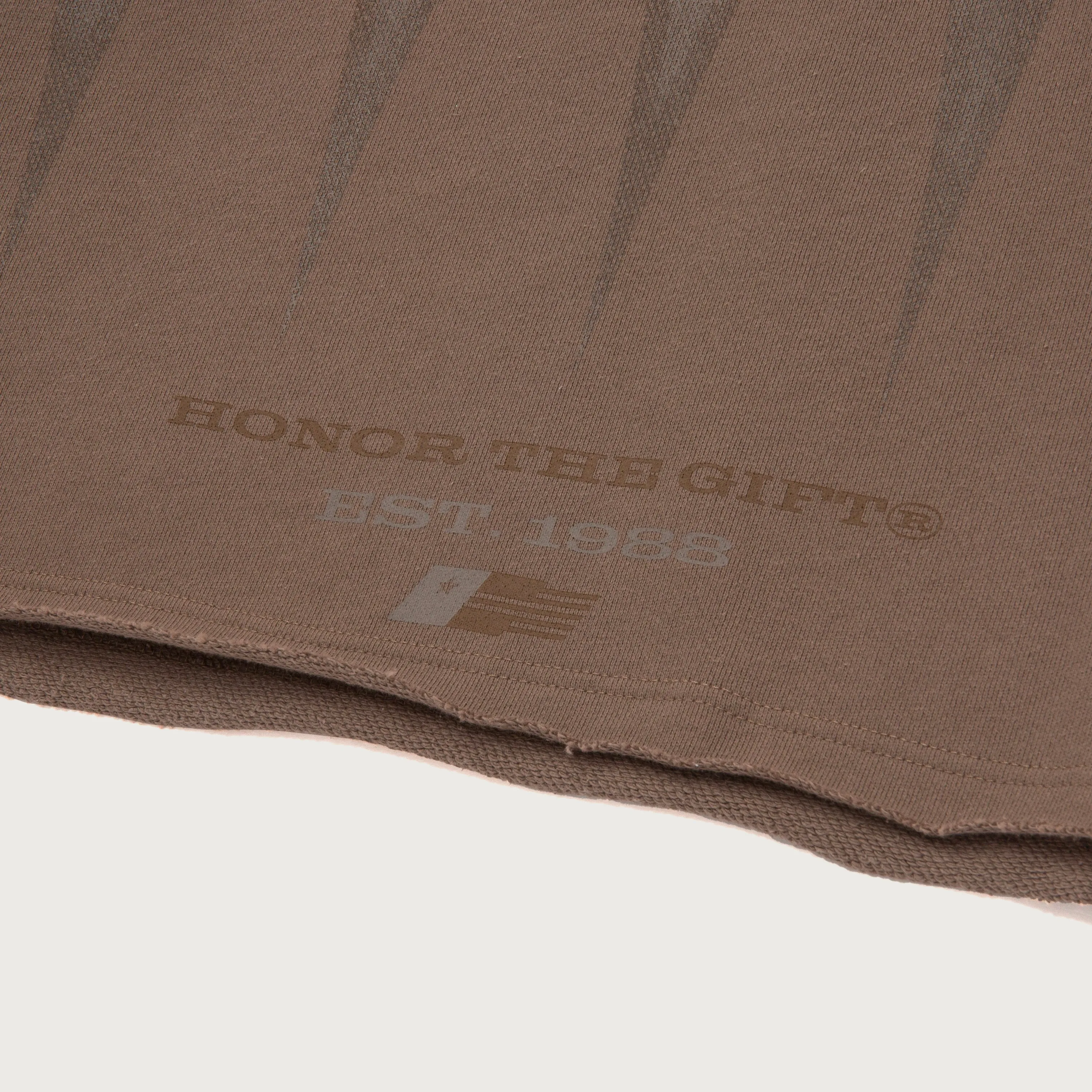 HTG® Raw Edge Pullover - Grey