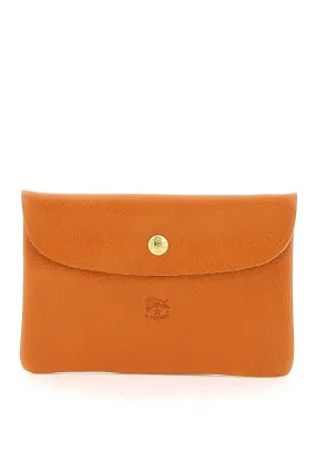 Il bisonte leather pouch