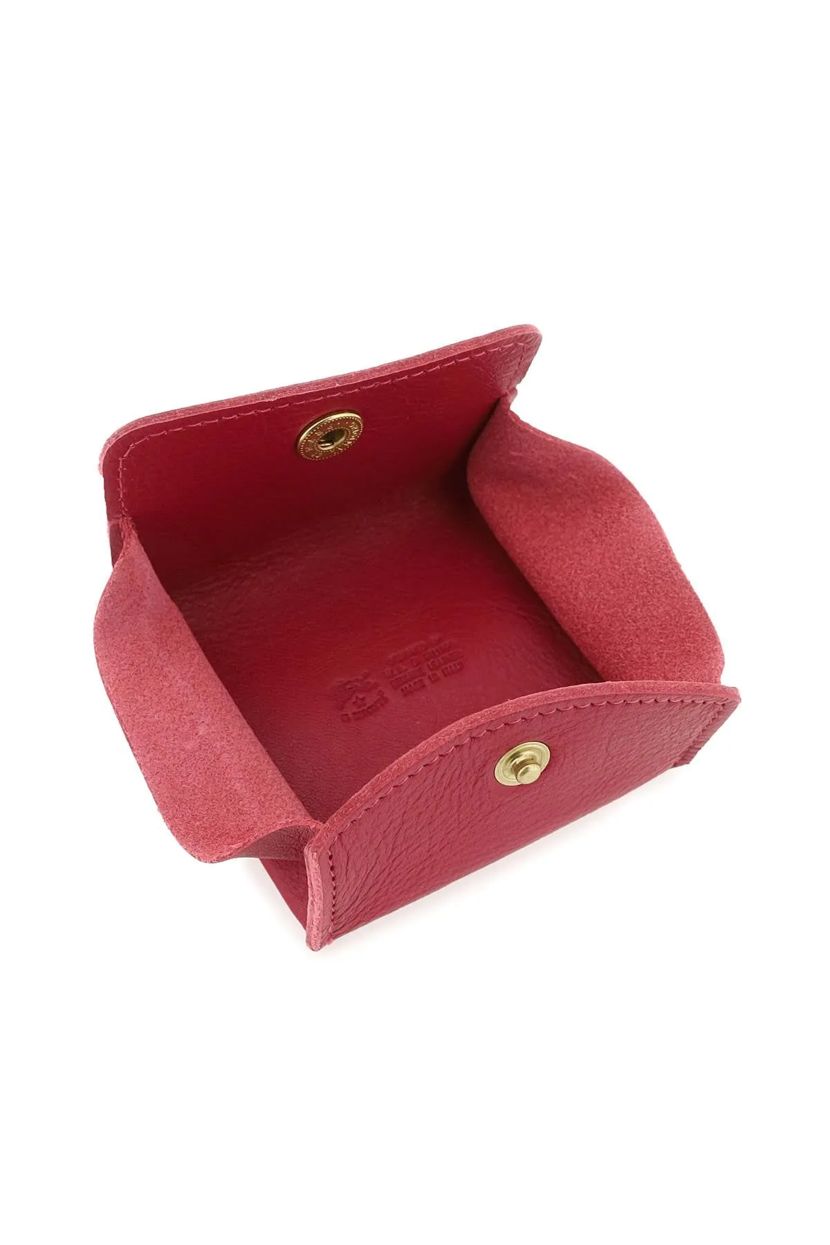 Il bisonte soft calf leather coin purse