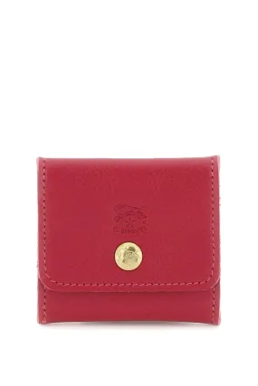 Il bisonte soft calf leather coin purse