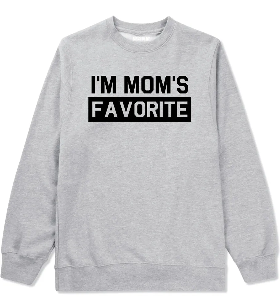 Im Moms Favorite Funny Son Mens Crewneck Sweatshirt