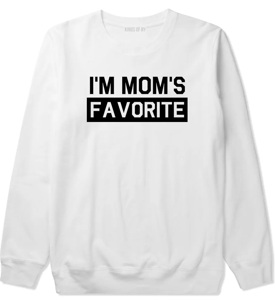 Im Moms Favorite Funny Son Mens Crewneck Sweatshirt