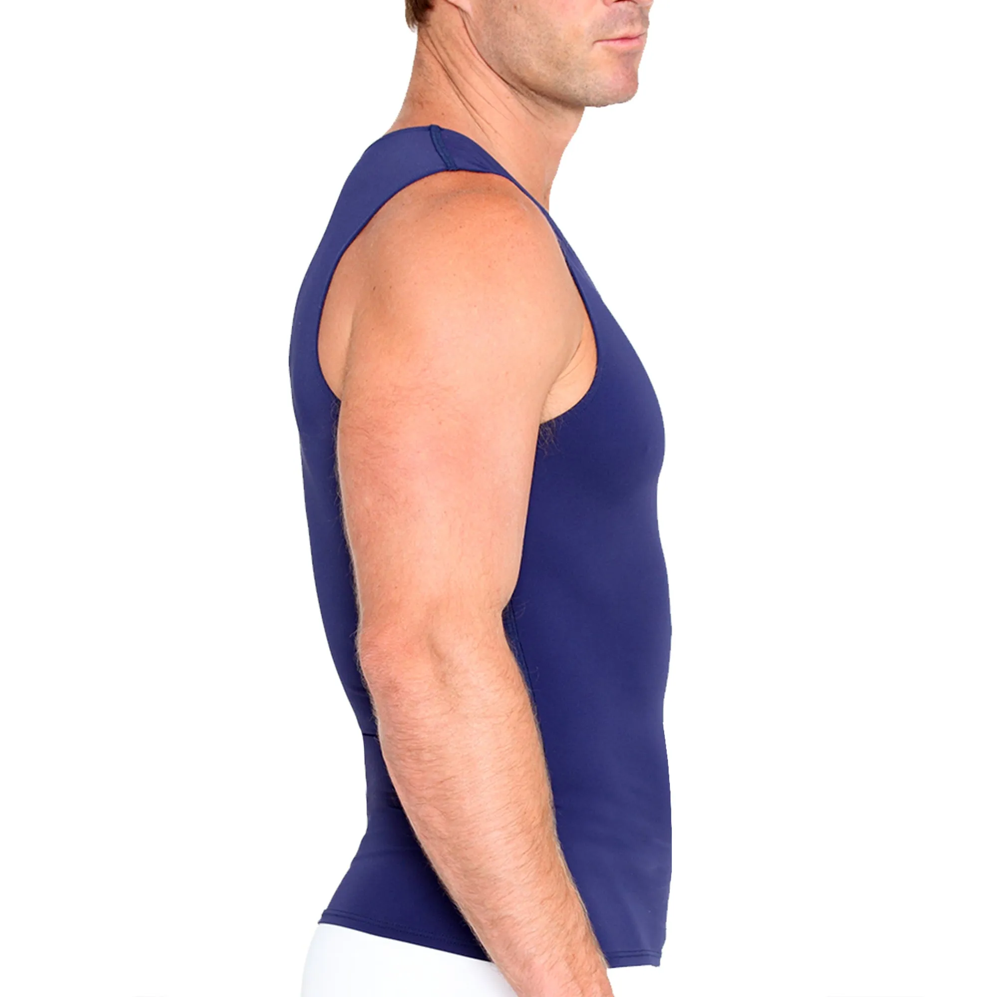 Insta Slim Compression Sleeveless V-Neck Tank VS00N1