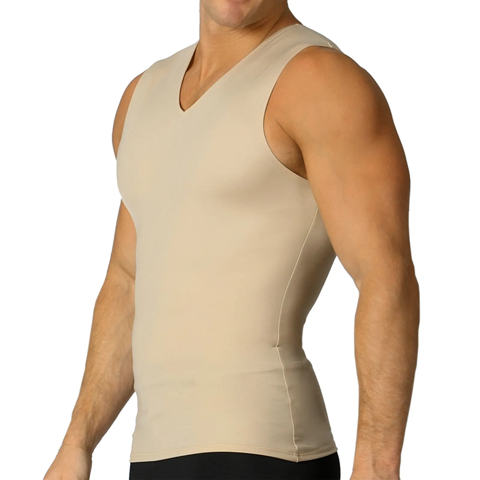 Insta Slim Compression Sleeveless V-Neck Tank VS00N1