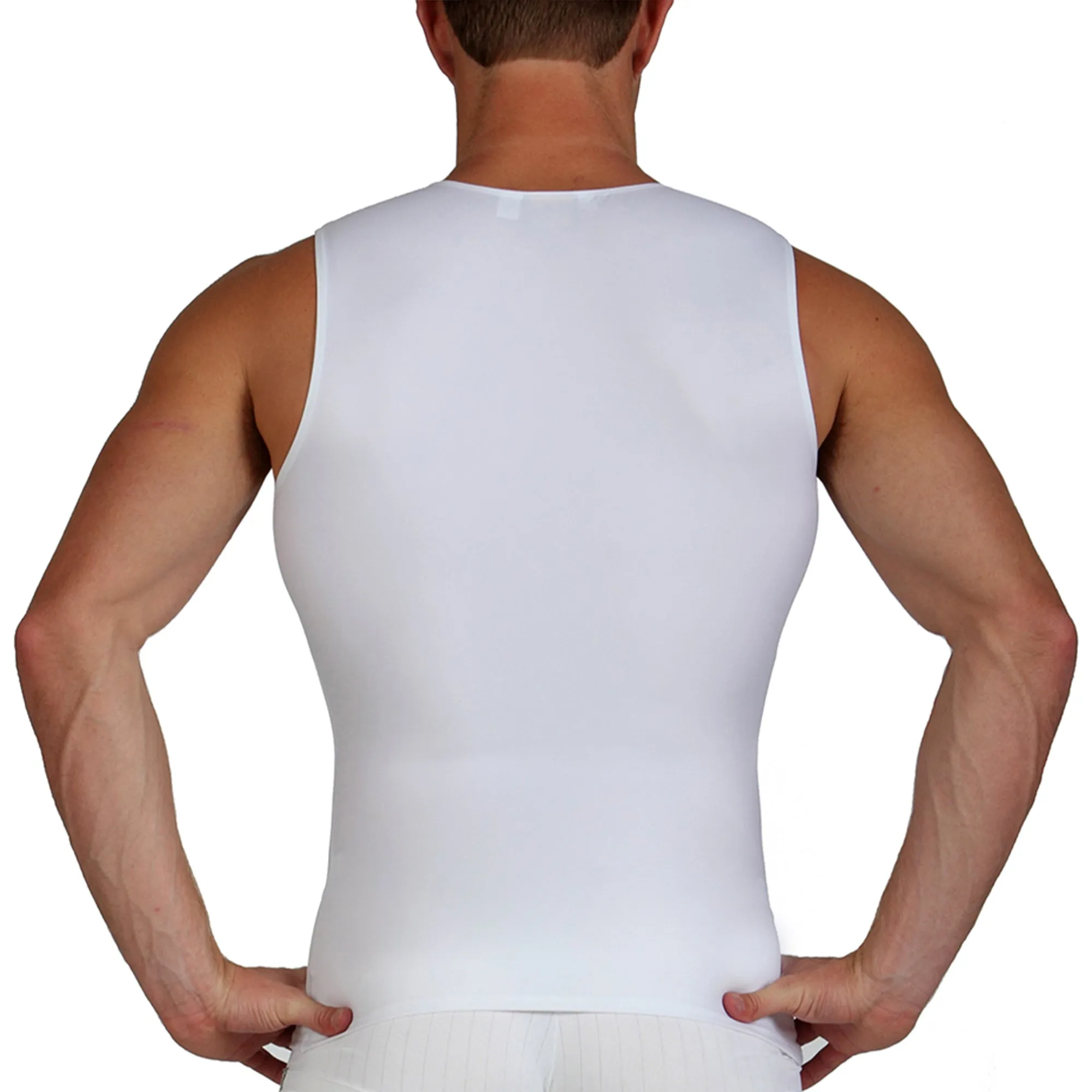 Insta Slim Compression Sleeveless V-Neck Tank VS00N1