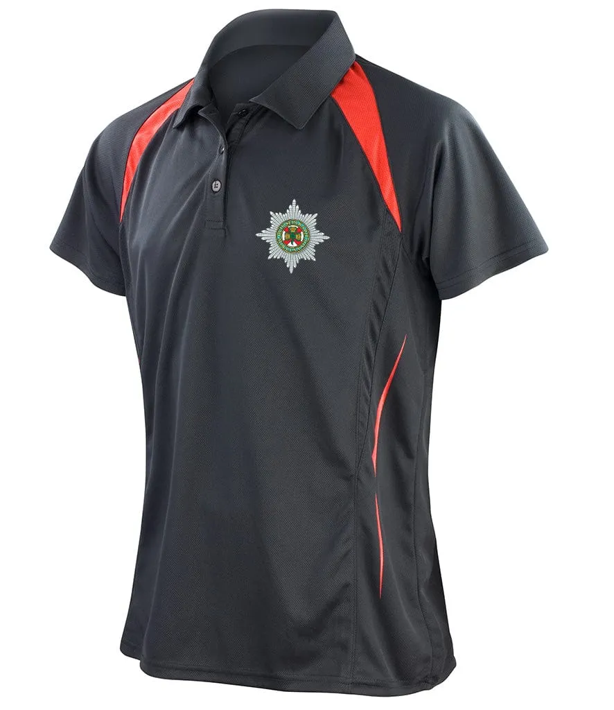 Irish Guards Unisex Team Performance Polo shirt 'Build Your Own Shirt'