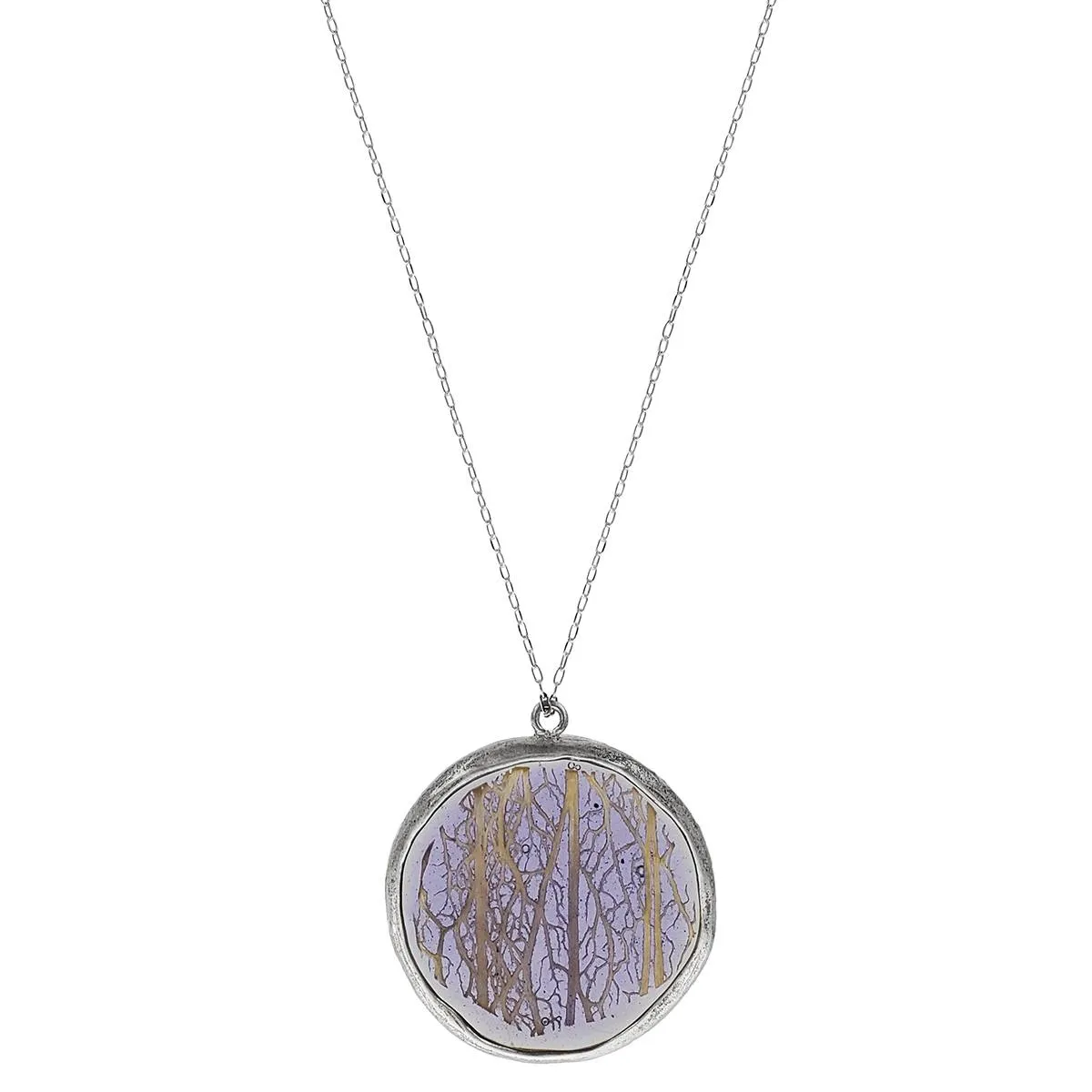 Israeli Ilana Hovev Sabra Cactus At Dawn Pendant Necklace